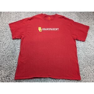USC Trojans Shirt Adult 2XL Red SC Grandparent Short Sleeve Casual Graphic Tee
